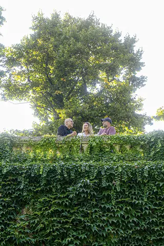 Alexander Gerber, Johann Gerdes und Annalena Adam