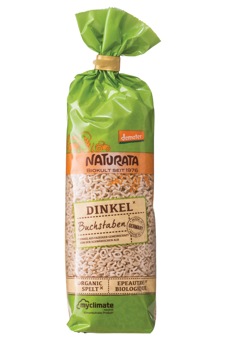 Naturata Dinkel Buchstaben