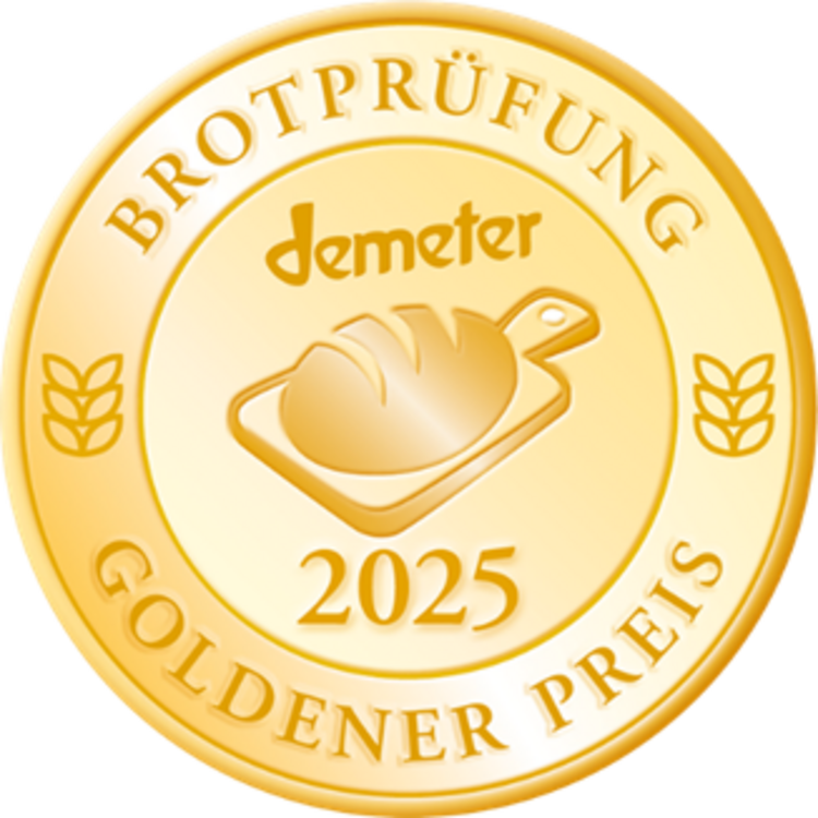 Goldmedaille Brotprüfung 2025
