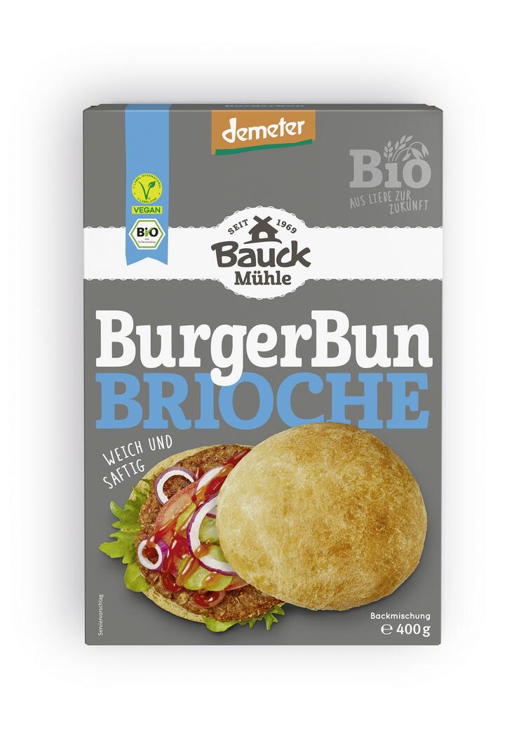 Burger Bun Briochen Bauck Mühle
