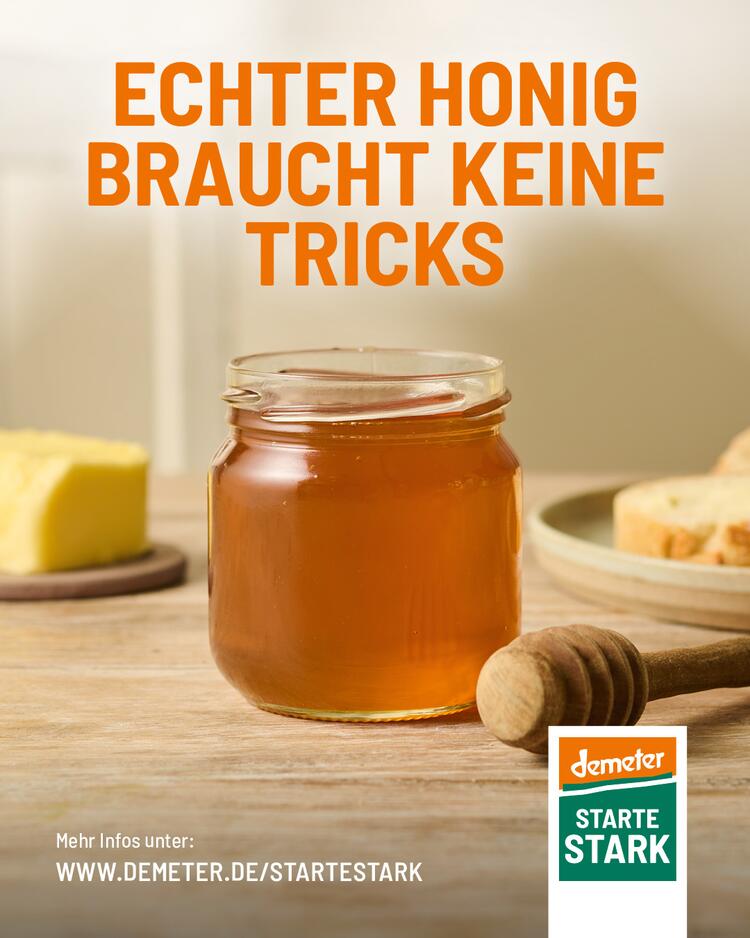 Produktgruppe Honig Kampagne „Starte stark“