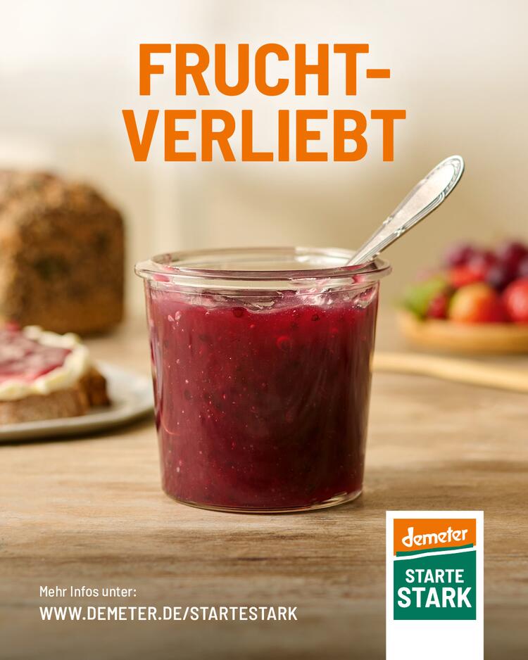 Produktgruppe Marmelade Kampagne „Starte stark“