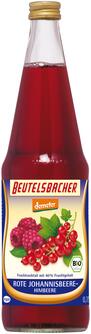 Saft aus Himbeere und Johannisbeere