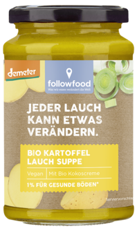 Kartoffelsuppe mit Lauch
