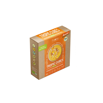 Tropische Fruchtwürfel