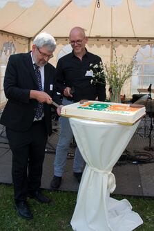 Anschnitt der Torte