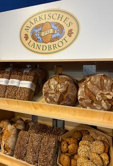 Messestand IGW, Brottheke von Märkisches Landbrot