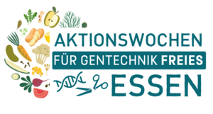 Logo Aktionswochen für gentechnikfreies Essen