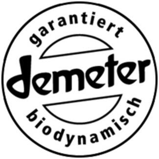 Alnatura Siegel "Demeter - garantiert biodynamisch"