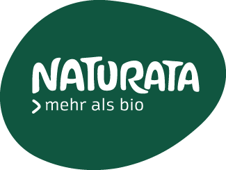 Naturata-Logo mit dem Zusatz > mehr als bio