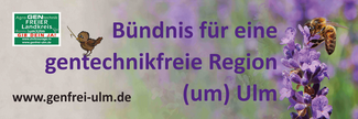 Logo Bündnis für eine gentechnikfreie Region (um) Ulm