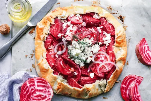 Rote Bete mit Feta und Thymian