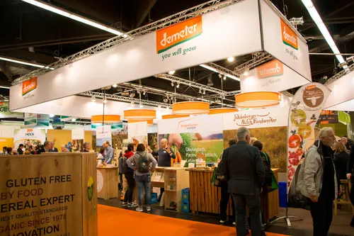 Demeter-Messestand auf der BioFach 2020