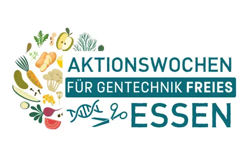 Logo Aktionswoche für gentechnikfreies Essen