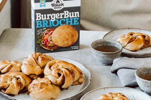 Bauckhof Rezept Apfel-Zimt Knoten